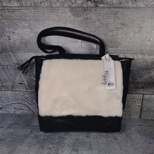 Kooba Shearling and Leather Tote